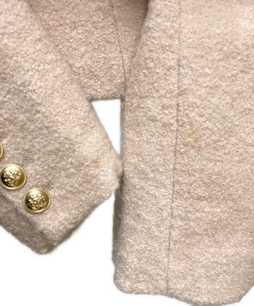 HER LIP TO（ハーリップトゥ）HER LIP TO (ハーリップトゥ) Royal Boucle Jacket ピンク サイズ:Sの古着・服飾アイテム