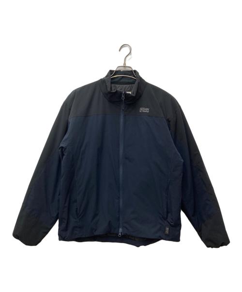 SEDAN ALL-PURPOSE（セダンオールパーパス）SEDAN ALL-PURPOSE (セダンオールパーパス) PRIMALOFT Insulation Jacket SD24F-JK03 ブラック×ネイビー サイズ:Mの古着・服飾アイテム