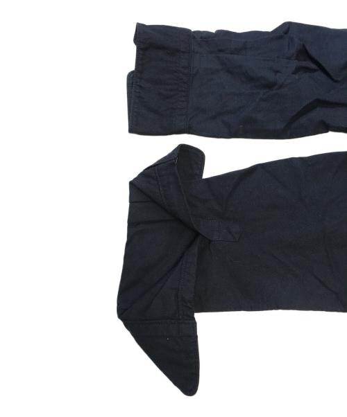 COMME des GARCONS HOMME（コムデギャルソン オム）COMME des GARCONS HOMME (コムデギャルソン オム) 製品染めボタンダウンシャツ ブラック サイズ:Mの古着・服飾アイテム