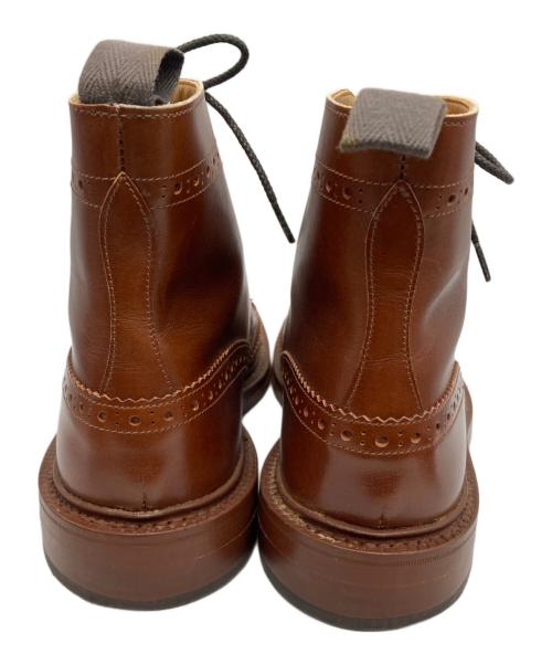 Tricker's（トリッカーズ）Tricker's (トリッカーズ) STOW ウィングチップロングブーツ ブラウン サイズ:8 1/2の古着・服飾アイテム