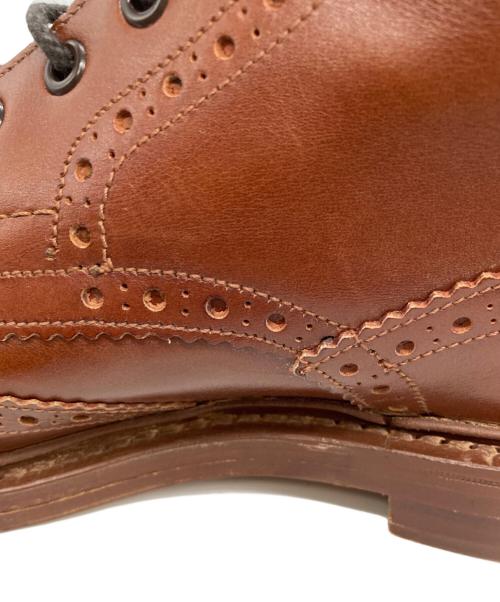 Tricker's（トリッカーズ）Tricker's (トリッカーズ) STOW ウィングチップロングブーツ ブラウン サイズ:8 1/2の古着・服飾アイテム