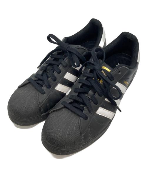 adidas（アディダス）adidas (アディダス) SUPER STAR ブラック サイズ:27.5の古着・服飾アイテム