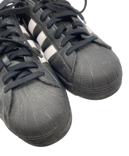 adidas（アディダス）adidas (アディダス) SUPER STAR ブラック サイズ:27.5の古着・服飾アイテム