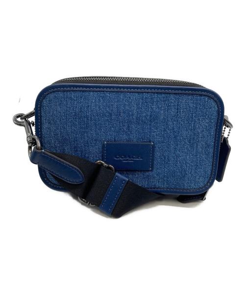 COACH（コーチ）COACH (コーチ) ワイアット クロスボディ バッグ ブルーの古着・服飾アイテム