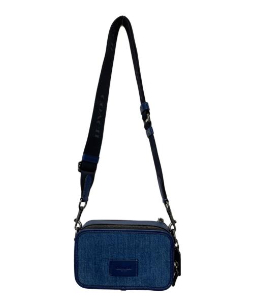 COACH（コーチ）COACH (コーチ) ワイアット クロスボディ バッグ ブルーの古着・服飾アイテム
