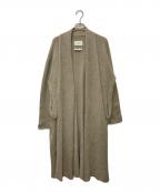 Lauren Manoogianローレン マヌージアン）の古着「ニットガウン　20080510000610」｜ベージュ