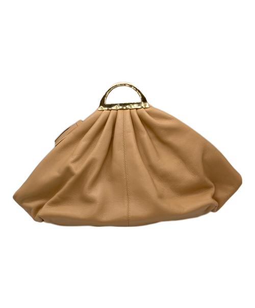 the VOLON（ザ ヴォロン）the VOLON (ザ ヴォロン) クラッチバッグ B20 841 411 ベージュの古着・服飾アイテム