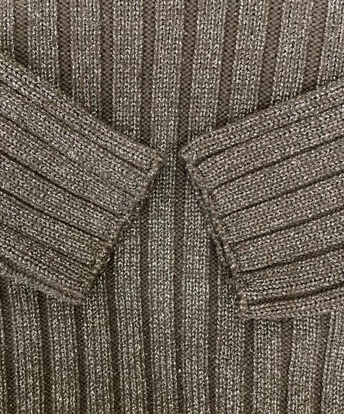 DOLCE & GABBANA（ドルチェ＆ガッバーナ）DOLCE & GABBANA (ドルチェ＆ガッバーナ) タートルネックラメニット M626/m5230 ブラック サイズ:50の古着・服飾アイテム