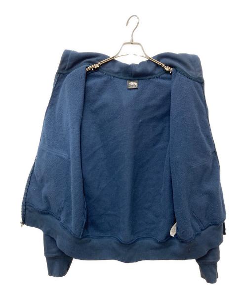 stussy（ステューシー）stussy (ステューシー) Superior Quality Zip Hoodie　1975058 ネイビー サイズ:Sの古着・服飾アイテム