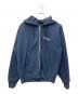 stussy（ステューシー）の古着「Superior Quality Zip Hoodie　1975058」｜ネイビー