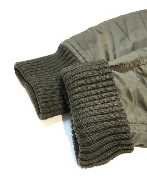 ALPHA（アルファ）ALPHA (アルファ) フーデッド リブジャケット TA1330-076 オリーブ サイズ:Lの古着・服飾アイテム