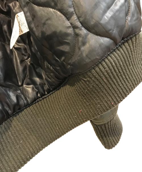 ALPHA（アルファ）ALPHA (アルファ) フーデッド リブジャケット TA1330-076 オリーブ サイズ:Lの古着・服飾アイテム