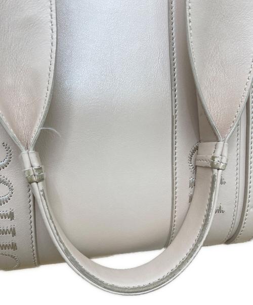 Chloe（クロエ）Chloe (クロエ) WOODY MEDIUM TOTE ピンクの古着・服飾アイテム