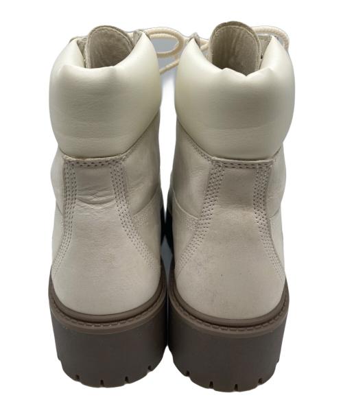 Timberland（ティンバーランド）Timberland (ティンバーランド) アルバーン 6インチ レースアップブーツ 500743-10-24 ホワイト サイズ:24の古着・服飾アイテム