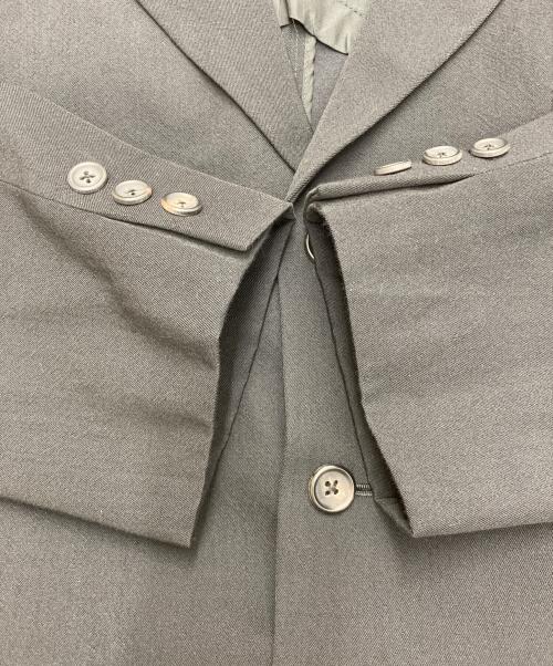 Yohji Yamamoto pour homme（ヨウジヤマモト プールオム）Yohji Yamamoto pour homme (ヨウジヤマモト プールオム) ウールギャバ3Bジャケット　HE-J80-199 ブラック サイズ:Sの古着・服飾アイテム