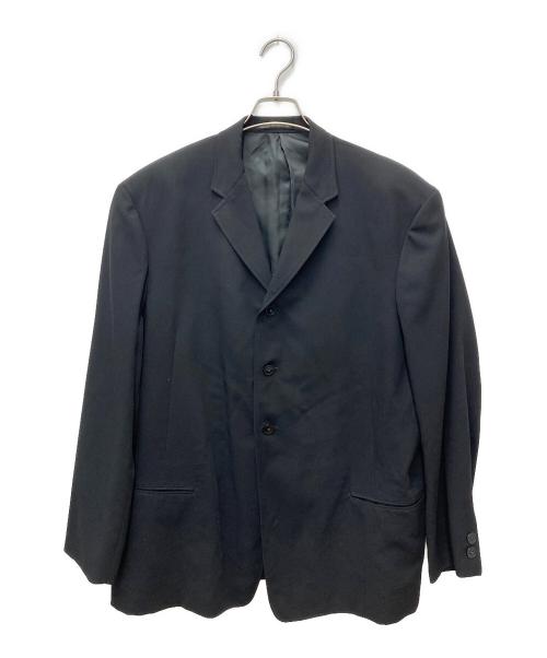 Yohji Yamamoto pour homme（ヨウジヤマモト プールオム）Yohji Yamamoto pour homme (ヨウジヤマモト プールオム) ポリウール3Bジャケット ブラック サイズ:Sの古着・服飾アイテム