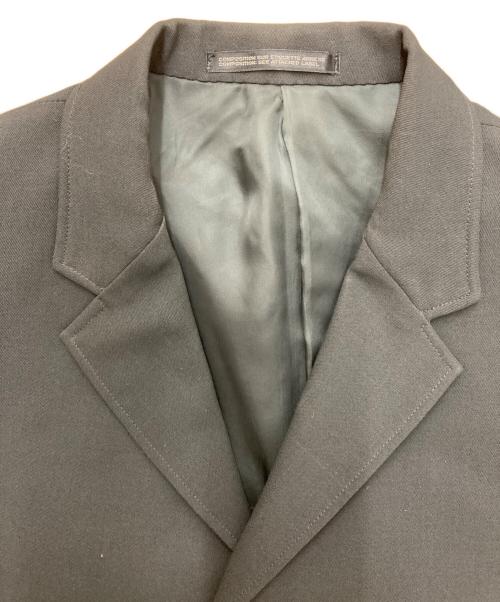 Yohji Yamamoto pour homme（ヨウジヤマモト プールオム）Yohji Yamamoto pour homme (ヨウジヤマモト プールオム) ポリウール3Bジャケット ブラック サイズ:Sの古着・服飾アイテム