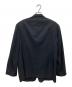 Yohji Yamamoto pour homme (ヨウジヤマモト プールオム) ポリウール3Bジャケット ブラック サイズ:S：25000円