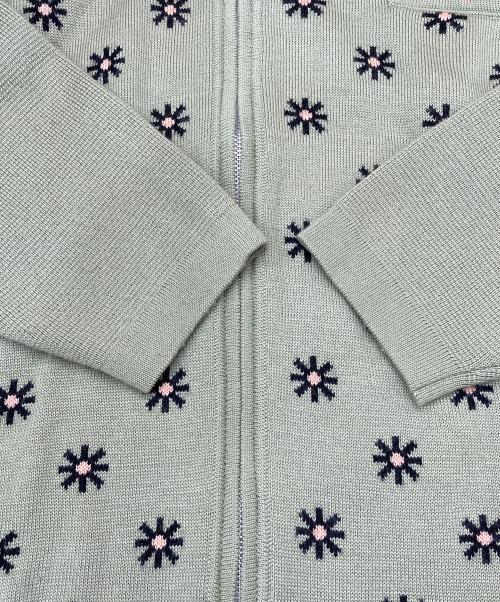BoTT（ボット）BoTT (ボット) Creativity Jacquard Knit 231BoTT19 グリーン サイズ:Mの古着・服飾アイテム