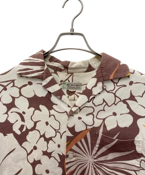 Waltah Clarkes（ウォルター クラーク）Waltah Clarkes (ウォルター クラーク) アロハシャツ ブラウン サイズ:表記なしの古着・服飾アイテム