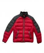 DIESELディーゼル）の古着「デニム切替ダブルモードウィンタージャケット」｜レッド