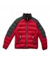 DIESEL（ディーゼル）の古着「デニム切替ダブルモードウィンタージャケット」｜レッド