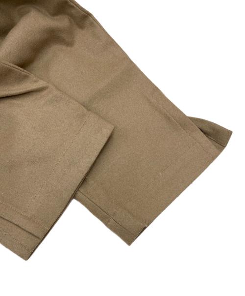 CLANE（クラネ）CLANE (クラネ) J/W STRAIGHT SLACKS PANTS 17110-7091 ベージュの古着・服飾アイテム