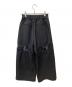 HARE (ハレ) vintageシシュウキリカエパンツ HAL05311AD ブラック サイズ:F：4000円