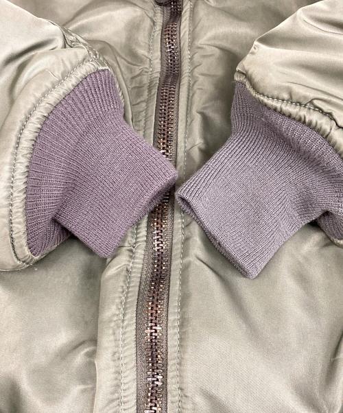 ブランド表記なし（ブランド表記ナシ）ブランド表記なし (ブランド表記ナシ) HOPE MFG INC MA-1 オリーブ サイズ:Lの古着・服飾アイテム