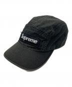 SUPREMEシュプリーム）の古着「CAMP CAP」｜ブラック