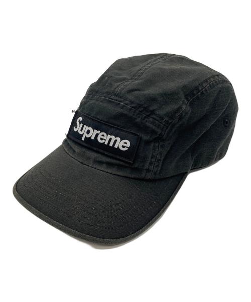 SUPREME（シュプリーム）SUPREME (シュプリーム) CAMP CAP ブラックの古着・服飾アイテム