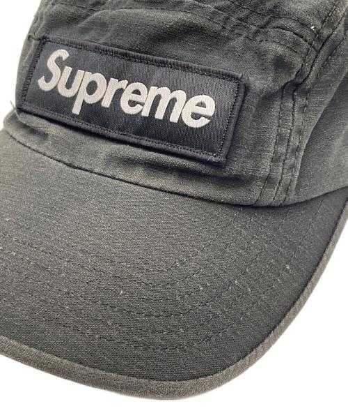 SUPREME（シュプリーム）SUPREME (シュプリーム) CAMP CAP ブラックの古着・服飾アイテム