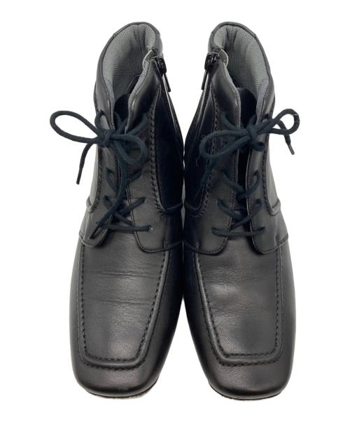 pedala（ペダラ）pedala (ペダラ) ウォーキングショートブーツ グレー サイズ:23.5の古着・服飾アイテム