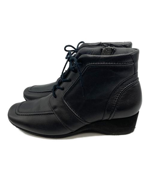 pedala（ペダラ）pedala (ペダラ) ウォーキングショートブーツ グレー サイズ:23.5の古着・服飾アイテム