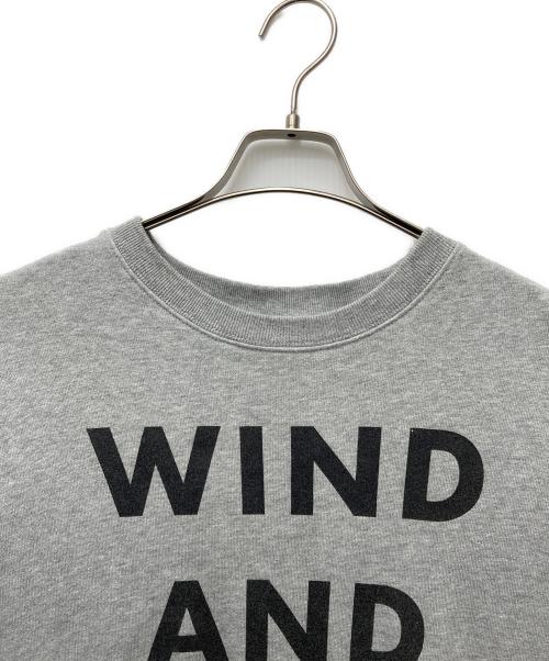 WIND AND SEA（ウィンダンシー）WIND AND SEA (ウィンダンシー) ARMY CRWE NECK グレー サイズ:Mの古着・服飾アイテム