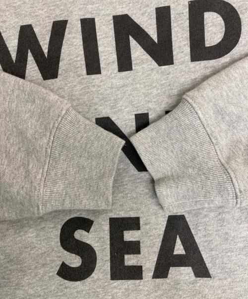 WIND AND SEA（ウィンダンシー）WIND AND SEA (ウィンダンシー) ARMY CRWE NECK グレー サイズ:Mの古着・服飾アイテム