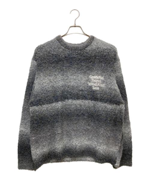 WIND AND SEA（ウィンダンシー）WIND AND SEA (ウィンダンシー) greatful dead (グレイトフルデッド) Dead Bear Knit グレー サイズ:Mの古着・服飾アイテム