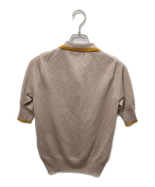 FRED PERRY（フレッドペリー）FRED PERRY (フレッドペリー) RAY BEAMS (レイ ビームス) 別注シアーポロシャツ ベージュ サイズ:UK10の古着・服飾アイテム