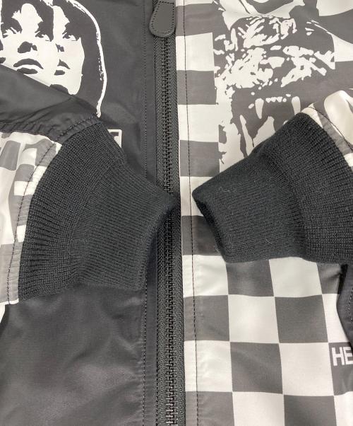 Hysteric Glamour（ヒステリックグラマー）Hysteric Glamour (ヒステリックグラマー) MULTI HYSTERIC WOMAN スクラッチMA-1ジャケット 01243AB02 ブラック サイズ:M 未使用品の古着・服飾アイテム