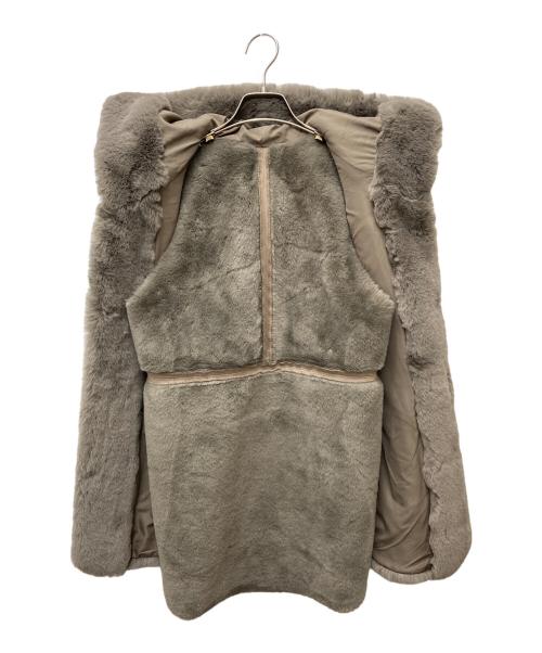 Radiate（ラディエイト）Radiate (ラディエイト) エコファーベスト グレー サイズ:9の古着・服飾アイテム