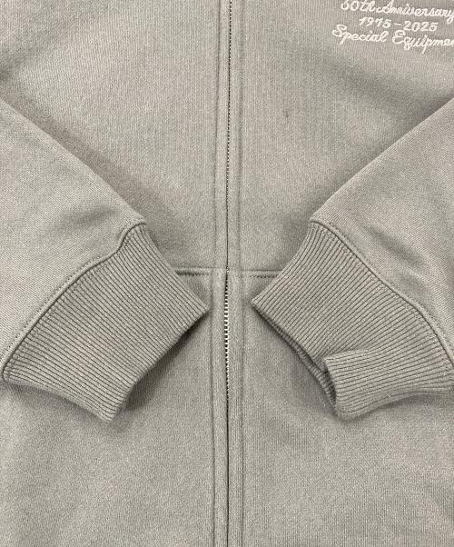 AVIREX（アヴィレックス）AVIREX (アヴィレックス) バーシティロゴジップパーカー 783-5231006 グレー サイズ:L 未使用品の古着・服飾アイテム