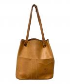 IL BISONTEイル ビゾンテ）の古着「レザートートバッグ」｜ブラウン