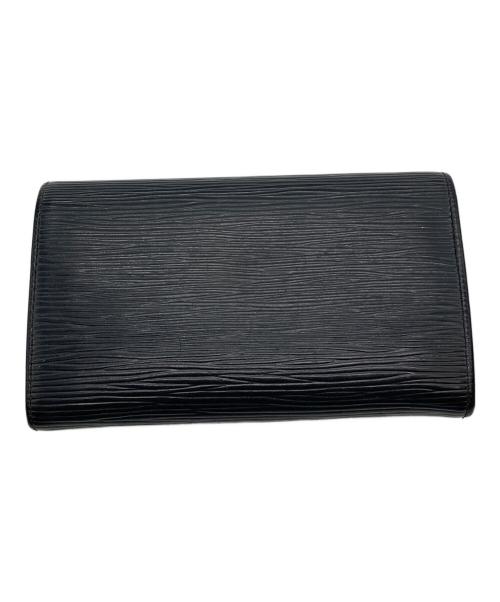 LOUIS VUITTON（ルイ ヴィトン）LOUIS VUITTON (ルイ ヴィトン) 2つ折り財布 M63972 ブラックの古着・服飾アイテム