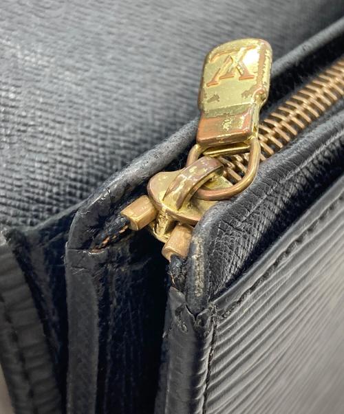 LOUIS VUITTON（ルイ ヴィトン）LOUIS VUITTON (ルイ ヴィトン) 2つ折り財布 M63972 ブラックの古着・服飾アイテム