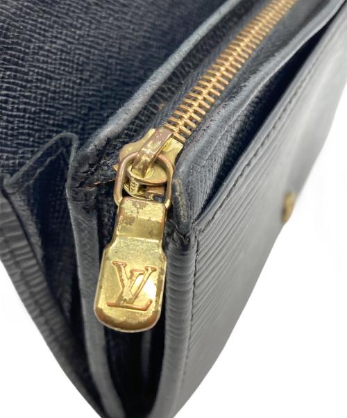 LOUIS VUITTON（ルイ ヴィトン）LOUIS VUITTON (ルイ ヴィトン) 2つ折り財布 M63972 ブラックの古着・服飾アイテム