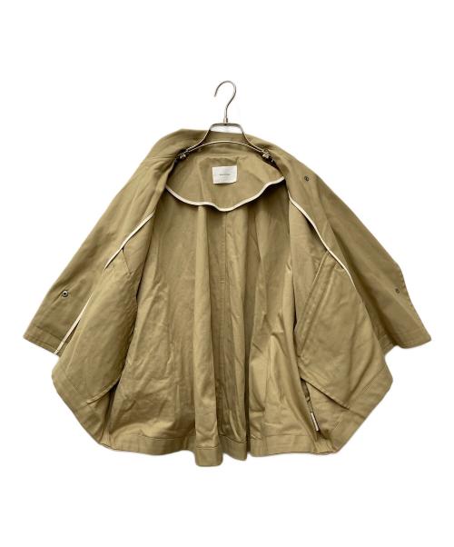 manon（マノン）manon (マノン) WIDE SQUARE DOUBLE JKT MNN-JK-069 ベージュの古着・服飾アイテム