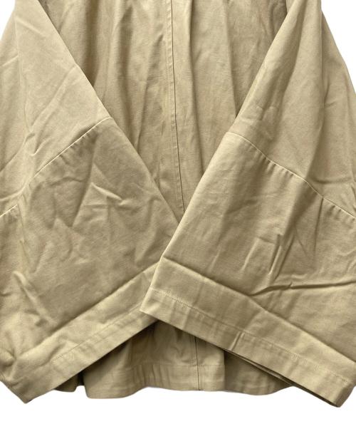manon（マノン）manon (マノン) WIDE SQUARE DOUBLE JKT MNN-JK-069 ベージュの古着・服飾アイテム
