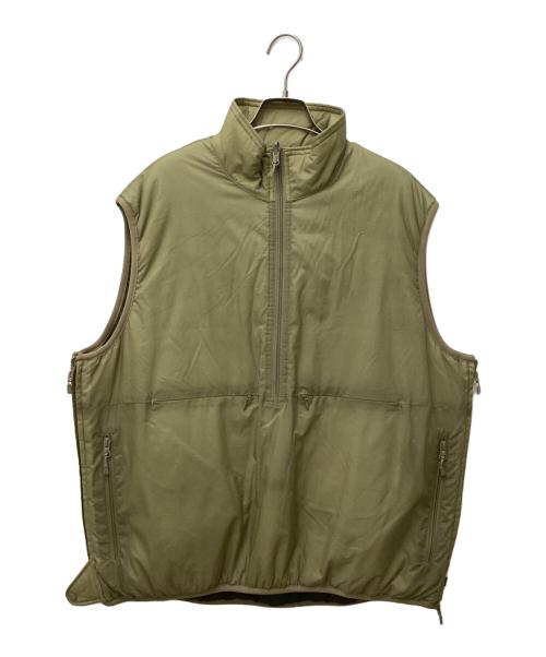 DAIWA PIER39（ダイワ ピア39）DAIWA PIER39 (ダイワ ピア39) TECH REVERSIBLE PULLOVER PUFF VEST グリーン サイズ:Fの古着・服飾アイテム