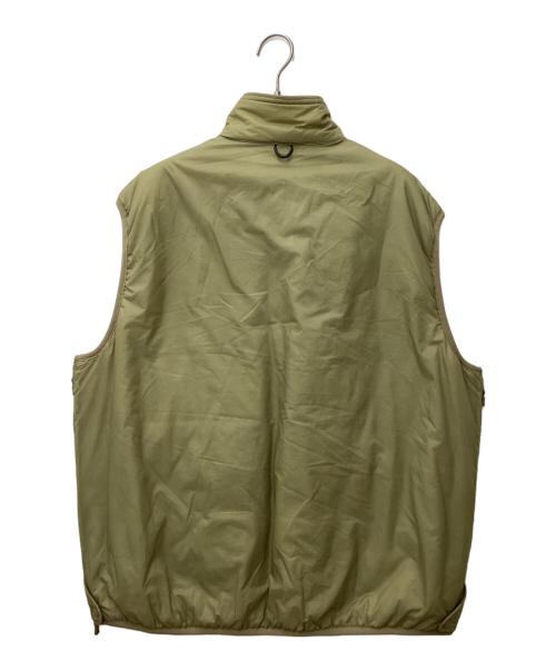 DAIWA PIER39（ダイワ ピア39）DAIWA PIER39 (ダイワ ピア39) TECH REVERSIBLE PULLOVER PUFF VEST グリーン サイズ:Fの古着・服飾アイテム