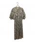 CLANE（クラネ）の古着「FLORET EMBROIDERY ARM ONE PIECE」｜グリーン